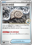 古びたかいの化石 【SV2a/154/165C】